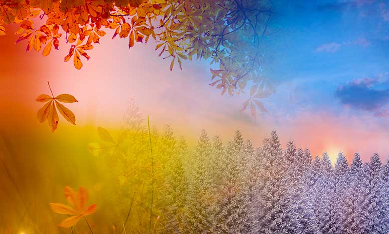 What causes the seasons to change on earth