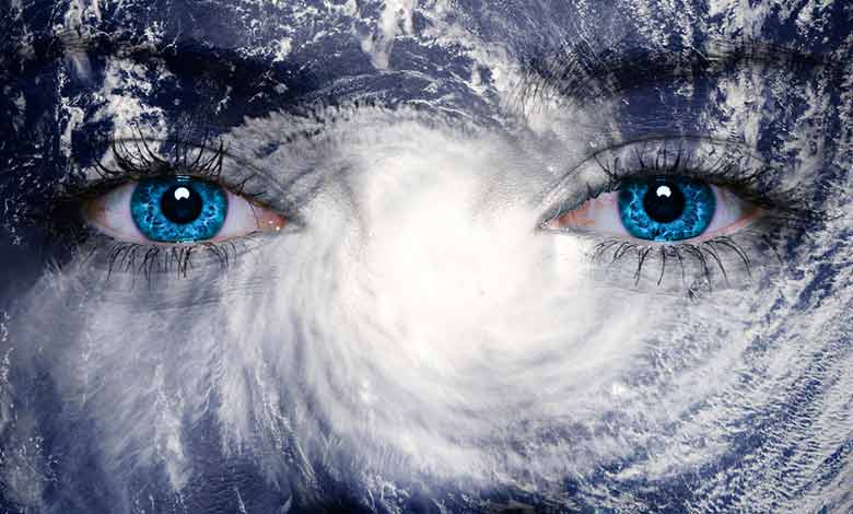 What is the eye of a hurricane