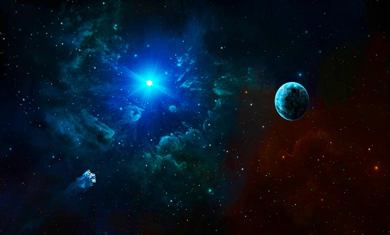 Why is space black