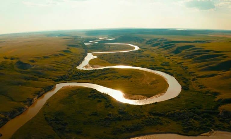 delta meander river