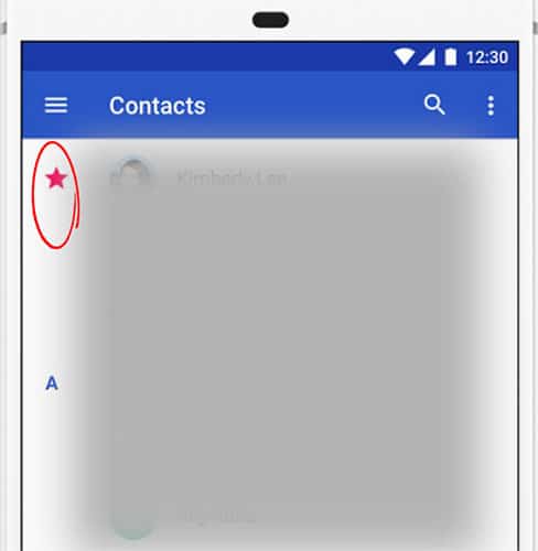 Set Specific Contacts as Priority